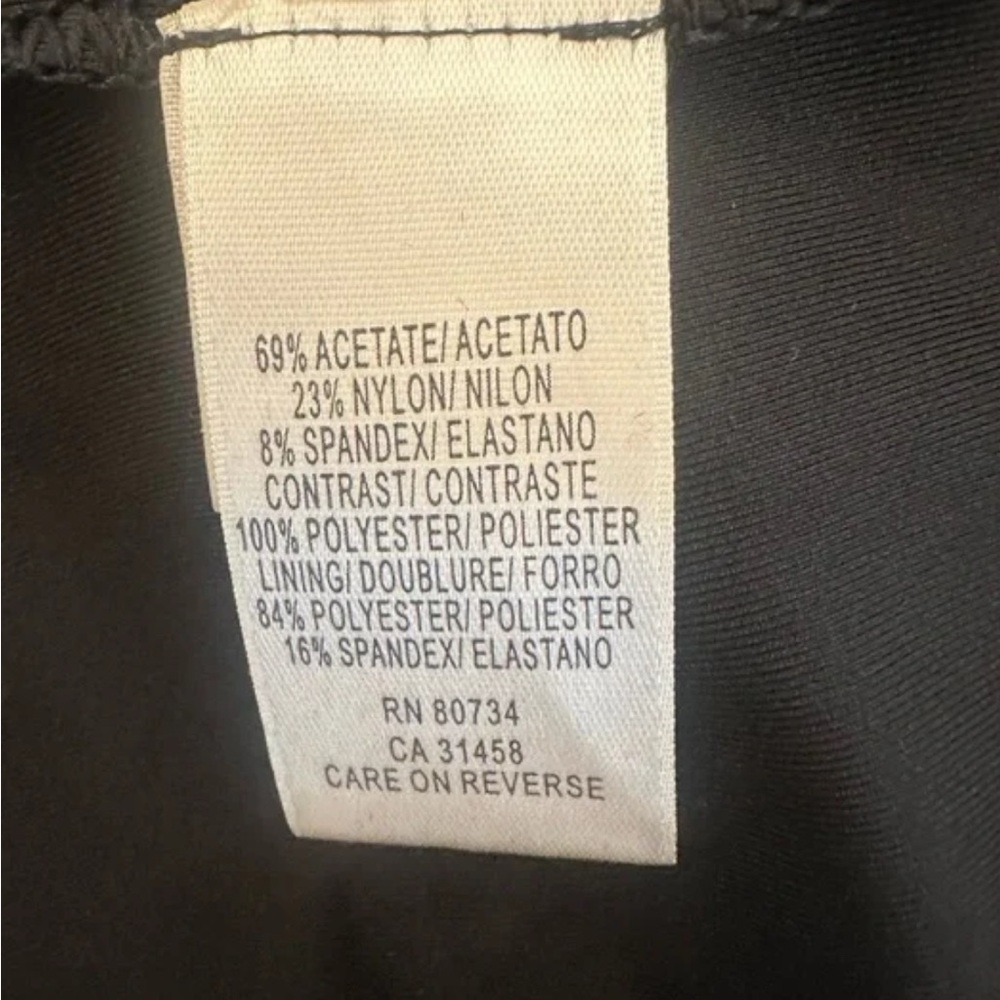 BCBGMaxAzria Black Vintage Y2K Fairy Grunge Midi Halter Dress (Size Small) - Picture 6 of 7